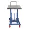Vestil Ergo Manual Chrome Platform Table, Load Cap. 2000 lb., Overall Width: 24" DIE-2430-36-C - alternate 7